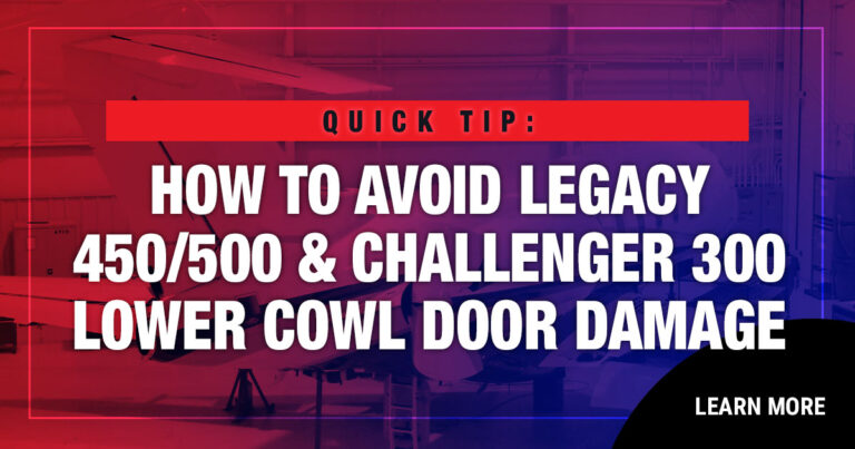 Challenger 300 Lower Cowl Door