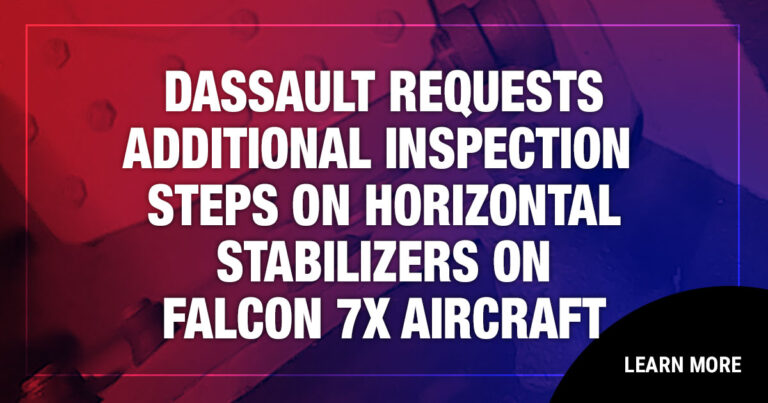Falcon 7X Horizontal Stabilizer