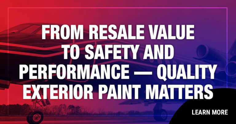 Aircraft Exterior Paint