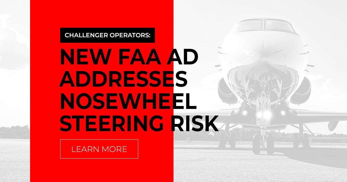 Challenger Nosewheel Steering